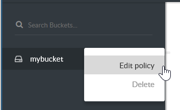 Edit Policy