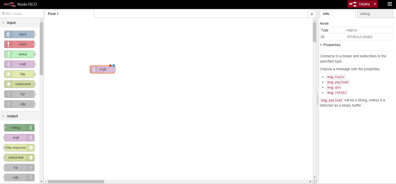 MQTT Input